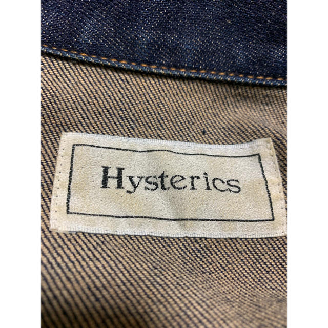 HYSTERICS(ヒステリックス)のHYSTERICS アウター デニム ジャケット Gジャン 色濃いめ レディースのジャケット/アウター(Gジャン/デニムジャケット)の商品写真