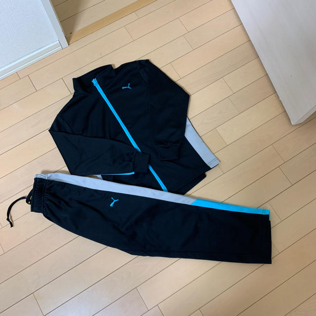 PUMA(プーマ)のジャージ上下130センチ キッズ/ベビー/マタニティのキッズ服男の子用(90cm~)(その他)の商品写真