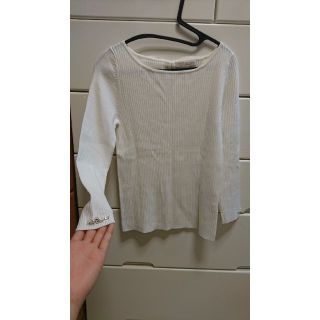 プロポーションボディドレッシング(PROPORTION BODY DRESSING)のプロポーションの バックリボンのトップス 七分丈(カットソー(長袖/七分))