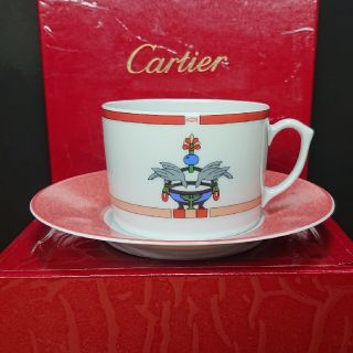 カルティエ(Cartier)のミツコ様専用です。他の方厳禁です。カルティエ   カップ&ソーサー  1客です。(食器)