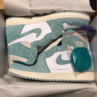 ナイキ(NIKE)のAIR JORDAN 1 RETRO HIGH OG turbo green(スニーカー)