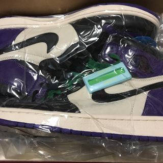 ナイキ(NIKE)のNIKE AIR JORDAN 1 RETRO HIGH COURTPURPLE(スニーカー)