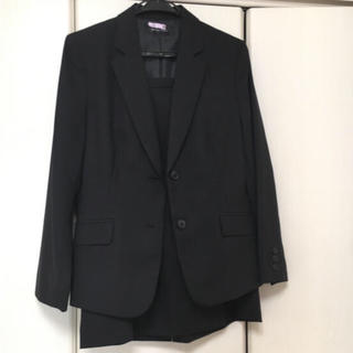 大きめ ★ ゆったり★ ウール  ブラック スーツ(スーツ)