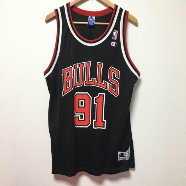 【本物保証】 vintage/NBA/BULLS/RODMAN/ユニフォーム/ロッドマン バスケットボール