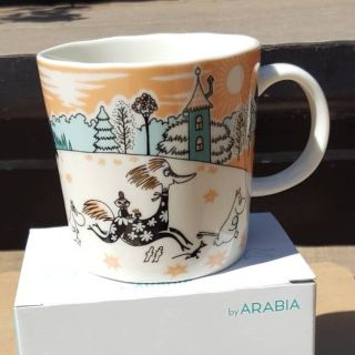 アラビア(ARABIA)のアラビア ムーミンバレーパーク限定 マグカップ(グラス/カップ)