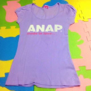 アナップ(ANAP)のANAP タイトTシャツ(Tシャツ(半袖/袖なし))