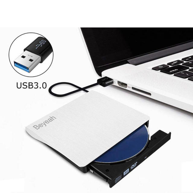 USB 3.0 外付け DVD ドライブ スマホ/家電/カメラのテレビ/映像機器(DVDプレーヤー)の商品写真