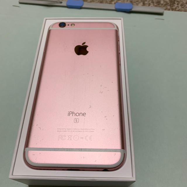 Apple(アップル)のiPhone6s simフリー スマホ/家電/カメラのスマートフォン/携帯電話(スマートフォン本体)の商品写真