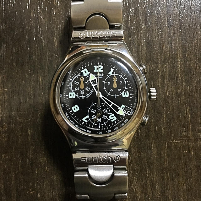swatch - swatch chronograph 腕時計の通販 by strum's shop｜スウォッチならラクマ