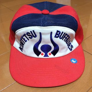 オリックスバファローズ(オリックス・バファローズ)の80's/vintage/近鉄/バッファローズ/岡本太郎/プロ野球/HIPHOP(キャップ)