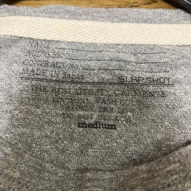 ROSE BUD(ローズバッド)の【送料無料】ロンT ローズバッド グレー Mサイズ メンズのトップス(Tシャツ/カットソー(七分/長袖))の商品写真