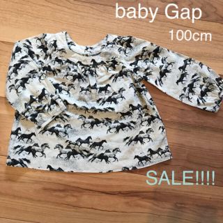 ベビーギャップ(babyGAP)のbabyGap【ベビーギャップ】走馬柄ブラウス 100cm(ブラウス)