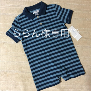 ラルフローレン(Ralph Lauren)のタグ付き新品【ラルフローレン】ロンパース 12M(ロンパース)