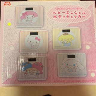 サンリオ(サンリオ)の土日限定価格♡サンリオ♡ベビーエンジェルボディチェッカー♡(体重計)