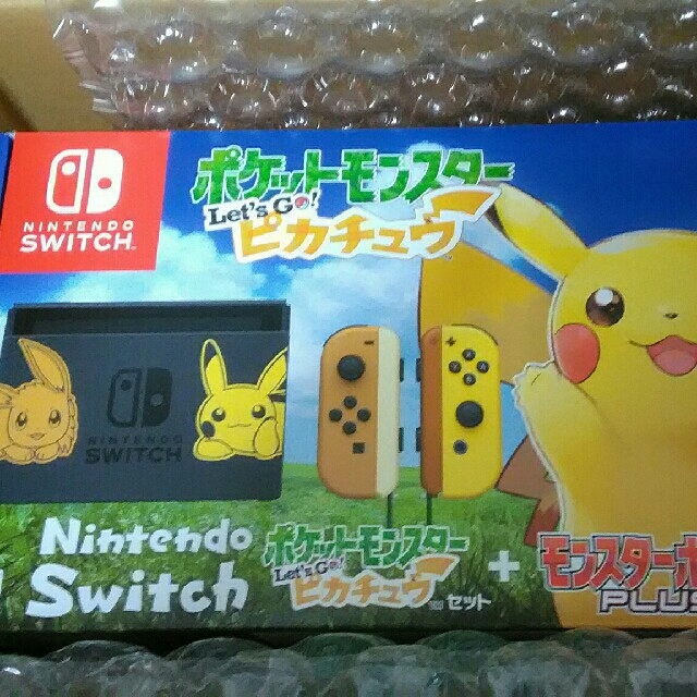 Nintendo Switch - ポケットモンスター Let's GO !ピカチュウセットの通販 by ショウ6651's shop