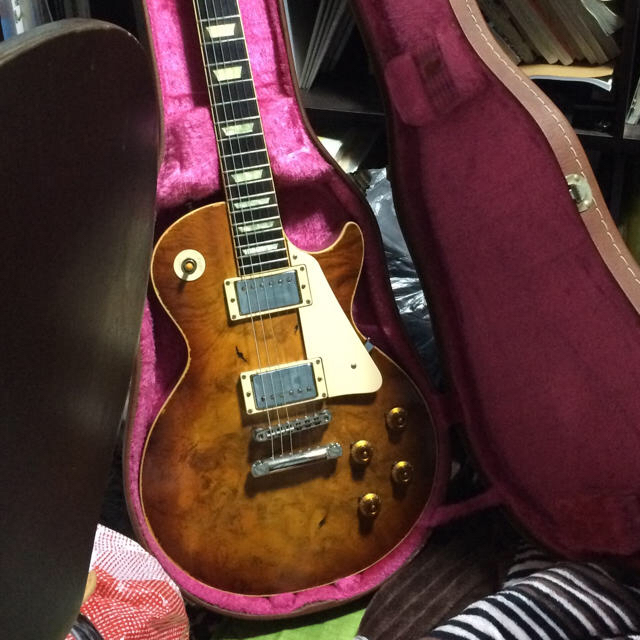 Gibson 銘木使用! レスポール 改造 tokai tls 150 KTSチタン の通販 by みー|ギブソンならラクマ