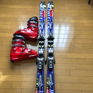 サロモンスキー板とサンマルコブーツセット www.vetrepro.fr