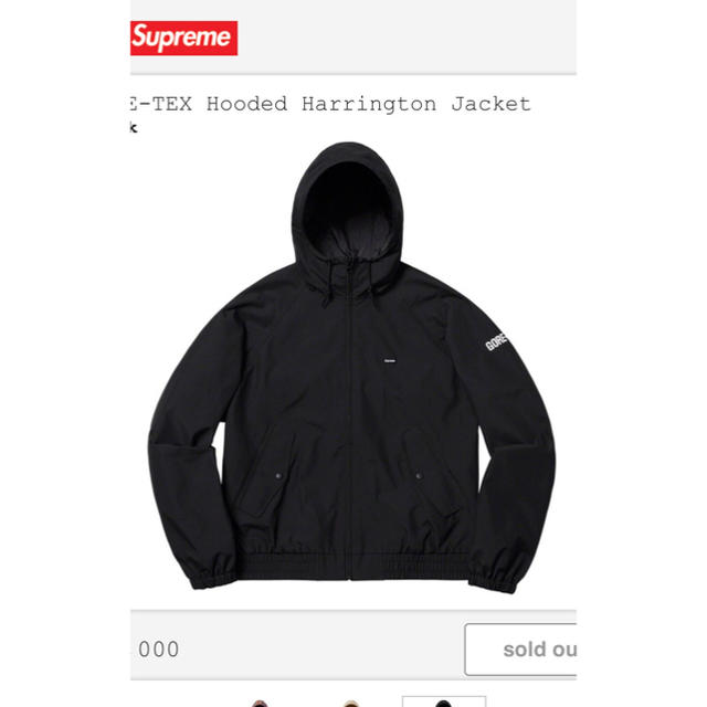 Supreme GORE-TEX 新品未使用 黒 Sサイズ