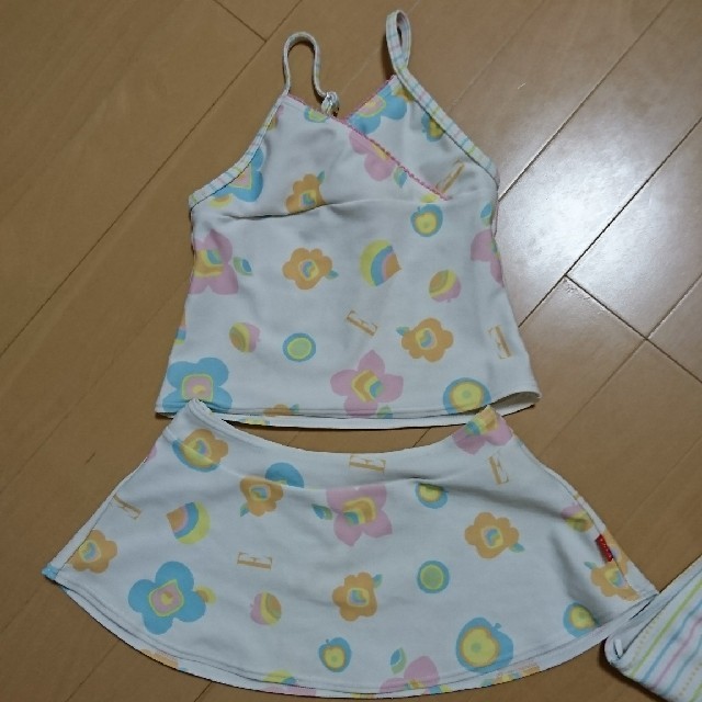 ELLE(エル)のELLE 女児セパレート水着 120 キッズ/ベビー/マタニティのキッズ服女の子用(90cm~)(水着)の商品写真