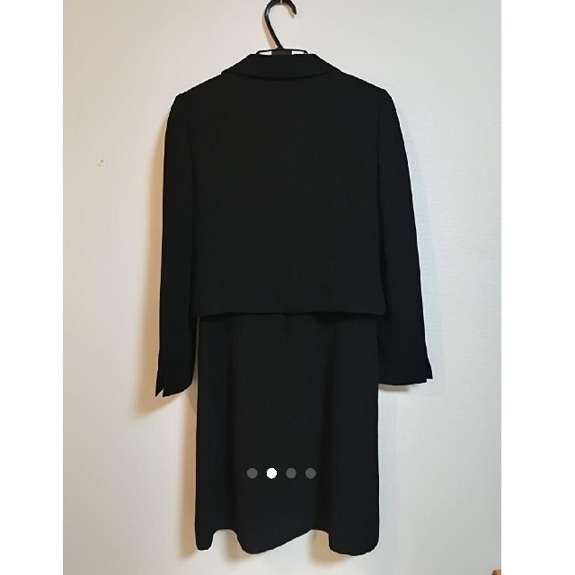 美品　ブラックフォーマル　9号　Mサイズ レディースのフォーマル/ドレス(礼服/喪服)の商品写真
