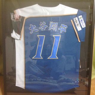 ホッカイドウニホンハムファイターズ(北海道日本ハムファイターズ)の大谷翔平 日本ハムファイターズ サイン入りユニフォーム 新品(スポーツ選手)