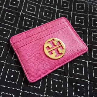 トリーバーチ(Tory Burch)のTory Burch カードケース ピンク(名刺入れ/定期入れ)