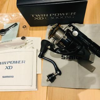 シマノ(SHIMANO)のシマノ  ツインパワーXD  c3000XG 美品(リール)