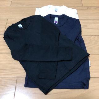 アメリカンアパレル(American Apparel)の★新品未使用★American Apparel kidsカットソー 3枚セット(Tシャツ/カットソー)