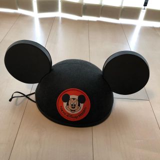 ディズニー(Disney)のミッキー 帽子 ディズニー購入 イヤーハット(キャラクターグッズ)