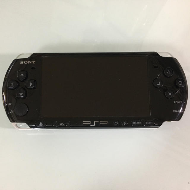 PlayStation Portable(プレイステーションポータブル)のPSP-3000 ピアノブラック エンタメ/ホビーのゲームソフト/ゲーム機本体(携帯用ゲーム機本体)の商品写真