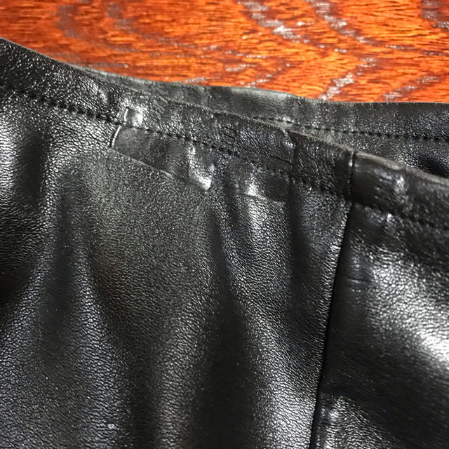 レザー スカート レディースのスカート(ひざ丈スカート)の商品写真