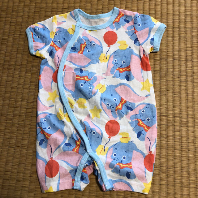 Disney(ディズニー)のダンボ 夏用ロンパース DisneyBaby キッズ/ベビー/マタニティのベビー服(~85cm)(ロンパース)の商品写真