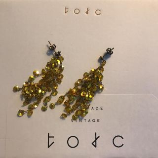 torc スパングル ゴールド(ピアス)