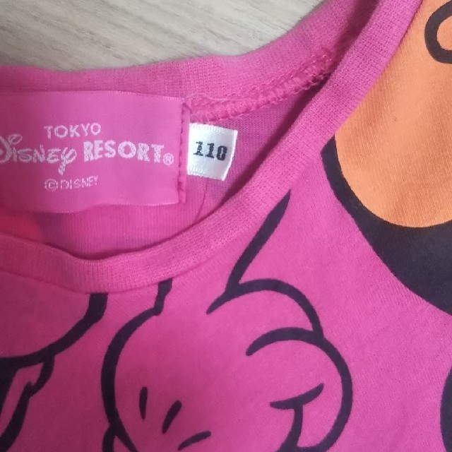 Disney(ディズニー)のTシャツ キッズ/ベビー/マタニティのキッズ服女の子用(90cm~)(Tシャツ/カットソー)の商品写真