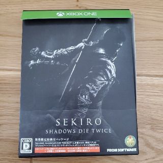 エックスボックス(Xbox)のSEKIRO Xbox One　スチールケース(家庭用ゲーム機本体)