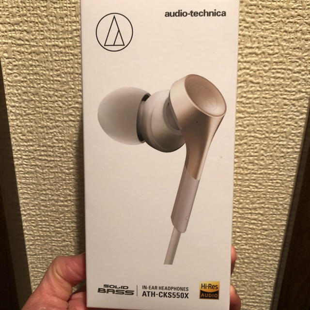 audio-technica(オーディオテクニカ)のオーディオテクニカ イヤホン スマホ/家電/カメラのオーディオ機器(ヘッドフォン/イヤフォン)の商品写真