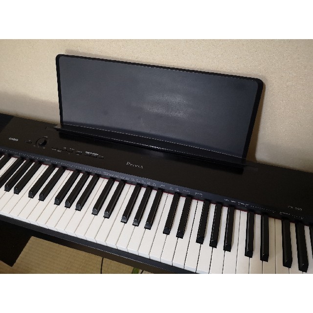 CASIO(カシオ)の【専用】CASIO 電子ピアノ PX-150 ブラック 楽器の鍵盤楽器(電子ピアノ)の商品写真