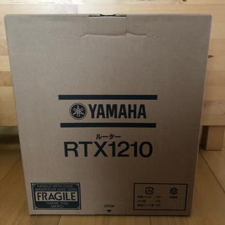 ヤマハ(ヤマハ)の【新品・未使用】YAMAHA RTX1210 ルーター(PC周辺機器)