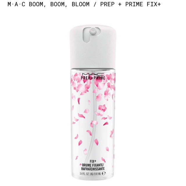 MAC(マック)のMAC boom boom bloom プレップ プライム フィックス  コスメ/美容のスキンケア/基礎化粧品(化粧水/ローション)の商品写真