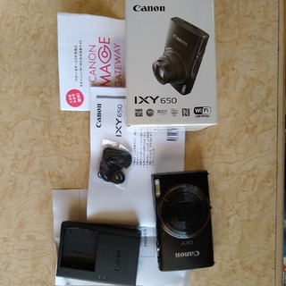 キヤノン(Canon)のキャノンIxy650(コンパクトデジタルカメラ)