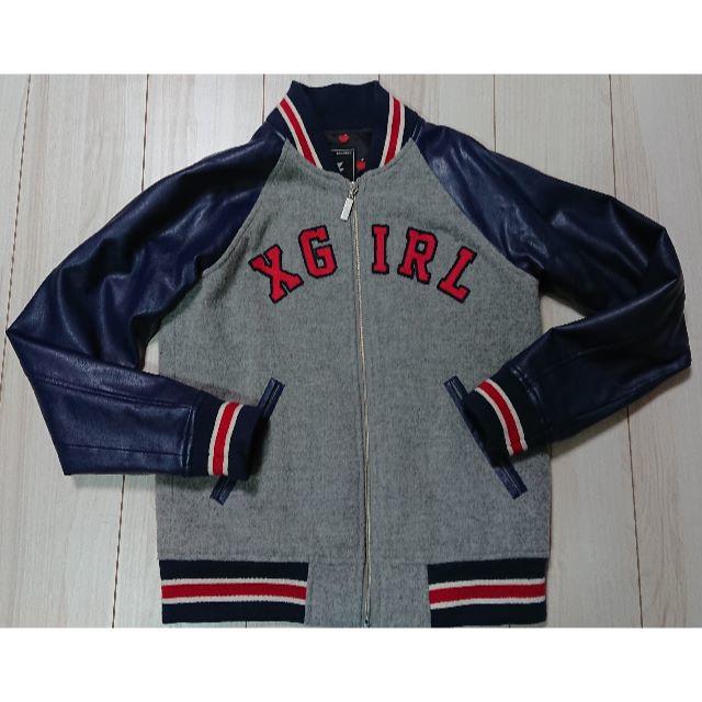 X-girl COMPACT VARSITY JACKET　スタジャン　ラグラン