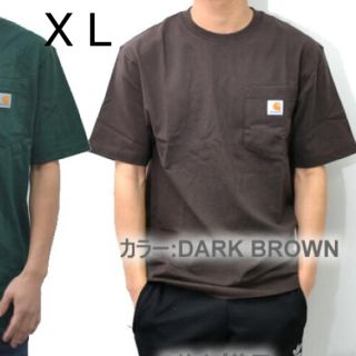 カーハート(carhartt)の新品タグ付き・carhartt K87 WORK POCKET T-Shirt(Tシャツ/カットソー(半袖/袖なし))