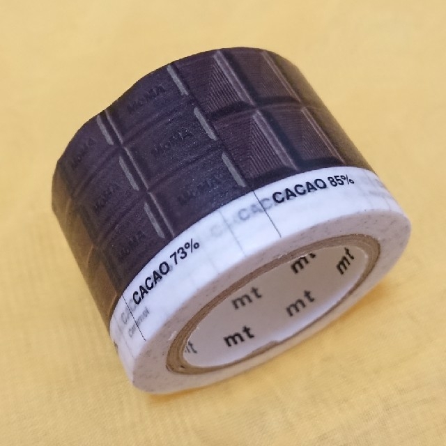 mt(エムティー)のmt  MOMA チョコレート 
マスキングテープ インテリア/住まい/日用品の文房具(テープ/マスキングテープ)の商品写真