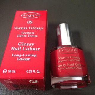 クラランス(CLARINS)の激レア❤️クラランスレッドネイルカラー(その他)