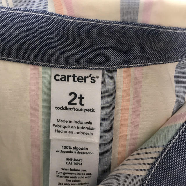 carter's(カーターズ)の専用　Carter's シャツ ワンピース 2T キッズ/ベビー/マタニティのキッズ服女の子用(90cm~)(ワンピース)の商品写真