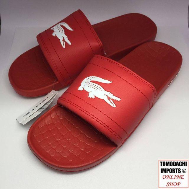 LACOSTE(ラコステ)のLACOSTE Men's Fraisier Slides メンズサンダル レディースの靴/シューズ(サンダル)の商品写真