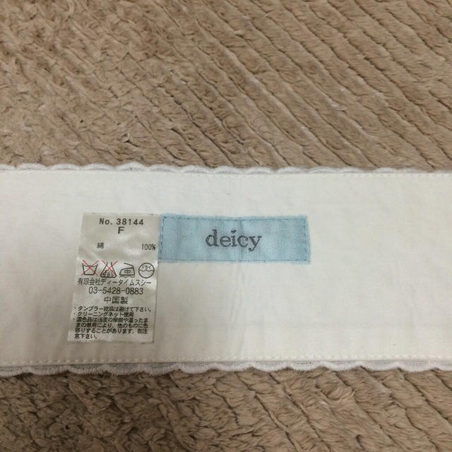 deicy(デイシー)のdeicy レースリボンベルト レディースのファッション小物(ベルト)の商品写真