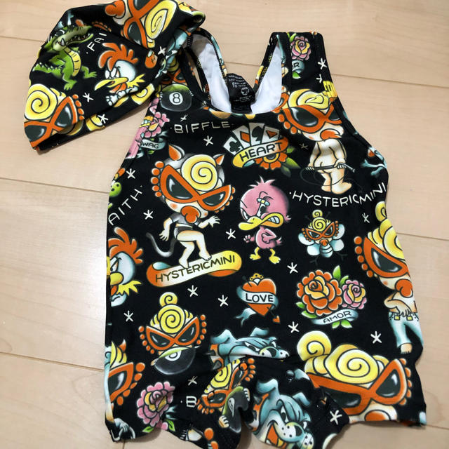 HYSTERIC MINI(ヒステリックミニ)のグレコ水着90 キッズ/ベビー/マタニティのキッズ服男の子用(90cm~)(水着)の商品写真