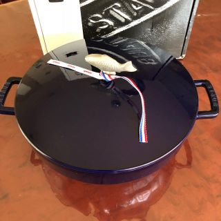 ストウブ(STAUB)のStaub フィッシュココット28 グランブルー(鍋/フライパン)