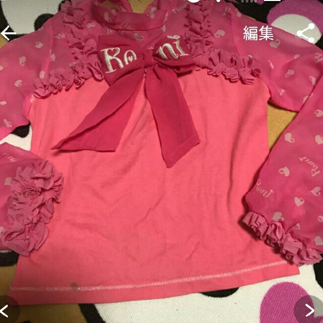 RONI(ロニィ)の専用出品❤ キッズ/ベビー/マタニティのキッズ服女の子用(90cm~)(Tシャツ/カットソー)の商品写真